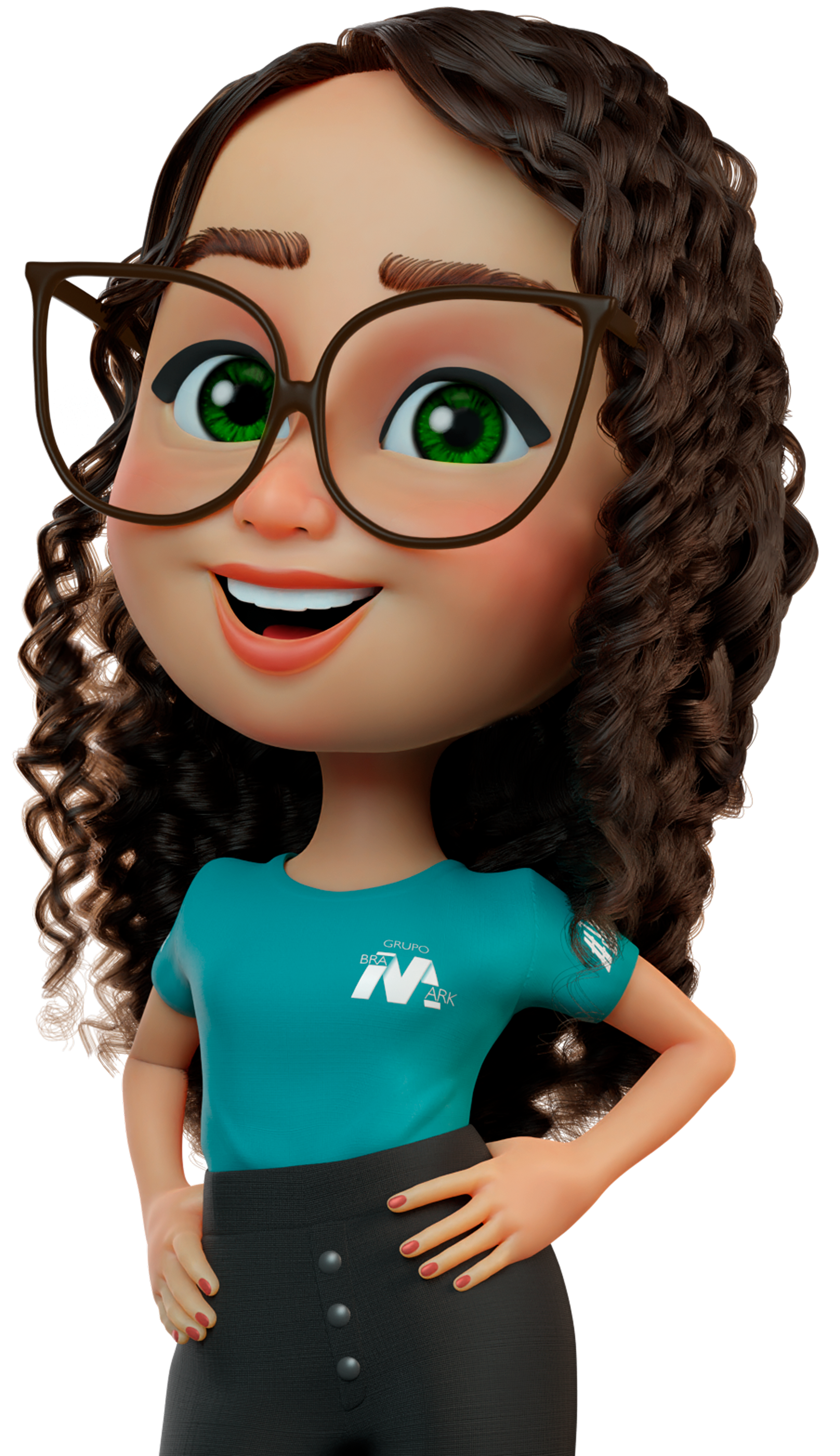 Mascote Bramark - Representante profissional do Grupo Bramark